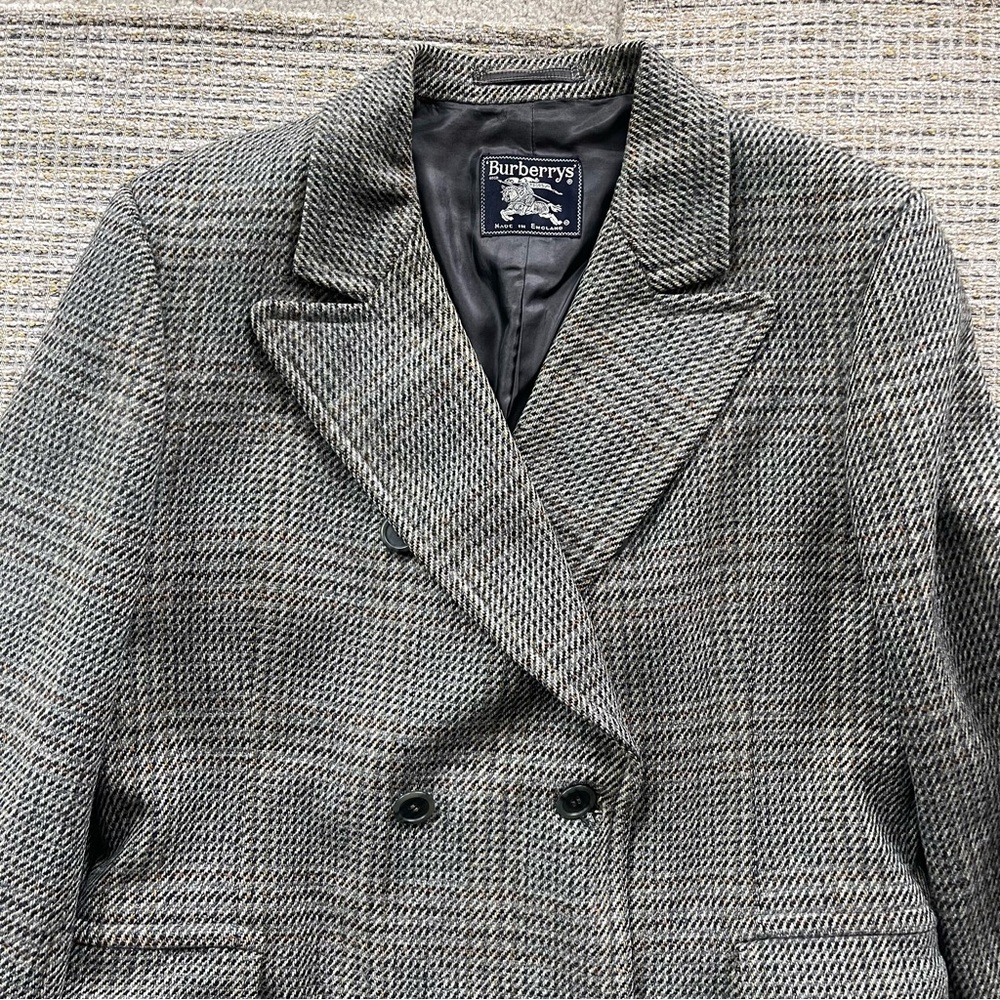 Burberry’s Scottish Cheviot Coat - Vintage and genuine - Picture 8 of 13